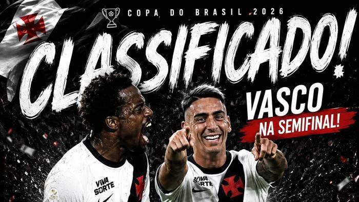 VASCO É SEMIFINALISTA! Gigante vence de novo, elimina o Vitória e segue vivo pelo título