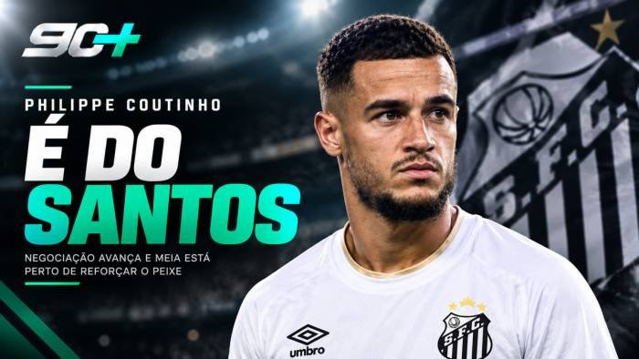 Santos encaminha contratação de Philippe Coutinho e prepara novo capítulo no mercado