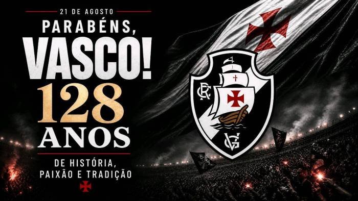 Vasco da Gama completa 128 anos de história, paixão e conquistas